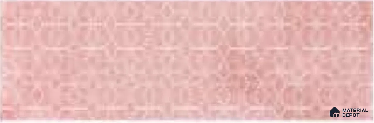 Subway Wall Tile TL 04969 E Colores Decor Greta Pink Base 12 x 4 inch Ceramic Glossy Finish - 7.5 mm | Suitable for Highlighter Walls, Foyer, Bathroom, Kitchen Wall & Backsplashes