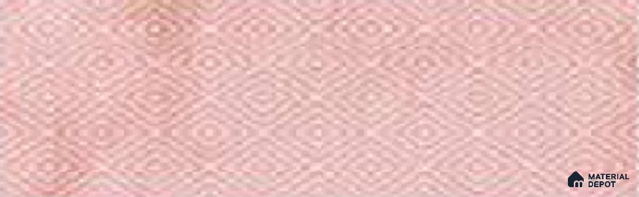 Subway Wall Tile TL 04969 E Colores Decor Greta Pink Base 12 x 4 inch Ceramic Glossy Finish - 7.5 mm | Suitable for Highlighter Walls, Foyer, Bathroom, Kitchen Wall & Backsplashes