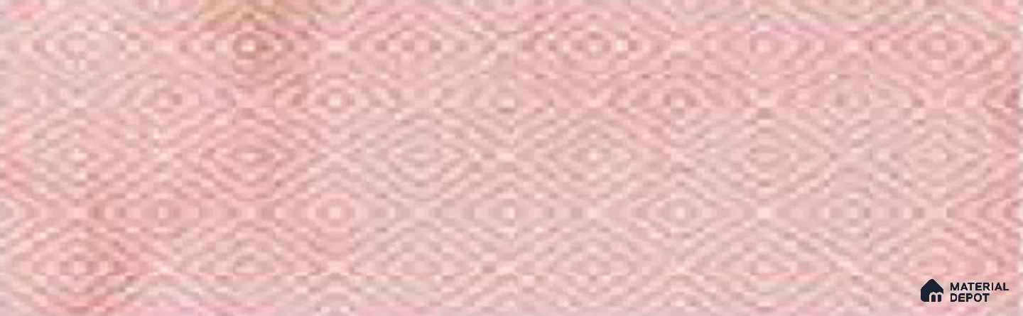 Subway Wall Tile TL 04969 E Colores Decor Greta Pink Base 12 x 4 inch Ceramic Glossy Finish - 7.5 mm | Suitable for Highlighter Walls, Foyer, Bathroom, Kitchen Wall & Backsplashes