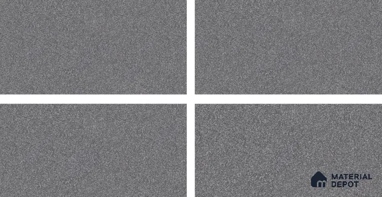 Terrazzo Floor & Wall Tile TL 06141 D S&P Nero 4 ft x 2 ft Vitrified Matte Finish - 9 mm | Ideal For Living Room, Bedroom, Bathroom, Kitchen (Sample)