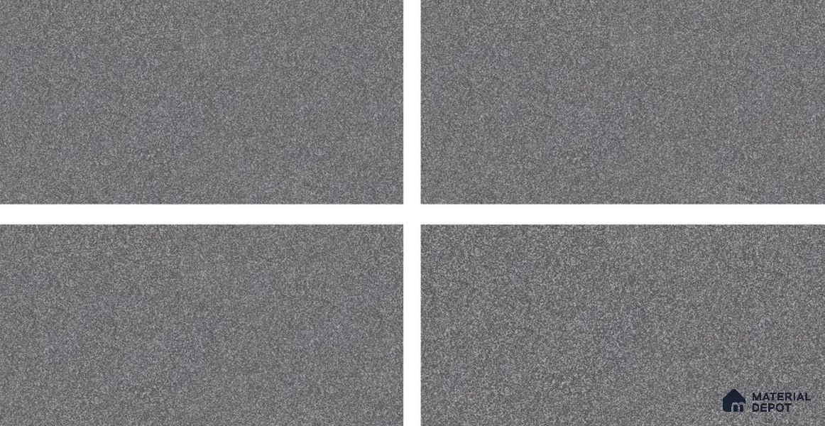 Terrazzo Floor & Wall Tile TL 06141 D S&P Nero 4 ft x 2 ft Vitrified Matte Finish - 9 mm | Ideal For Living Room, Bedroom, Bathroom, Kitchen (Sample)