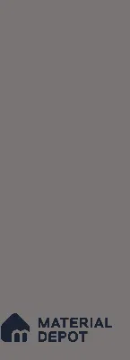Plain Wall & Floor Tile TL 06026 Epic Grey 2400 x 800 mm Full Body Vitrified Glossy Finish - 15 mm | Large Format Tile For Living Room, Bedroom | Adhesive and Spacers Must be Used During Installation