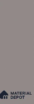Plain Wall & Floor Tile TL 06025 Epic Graphite 2400 x 800 mm Full Body Vitrified Matte Finish - 15 mm | Large Format Tile For Living Room, Bedroom | Adhesive and Spacers Must be Used During Installation (Sample)