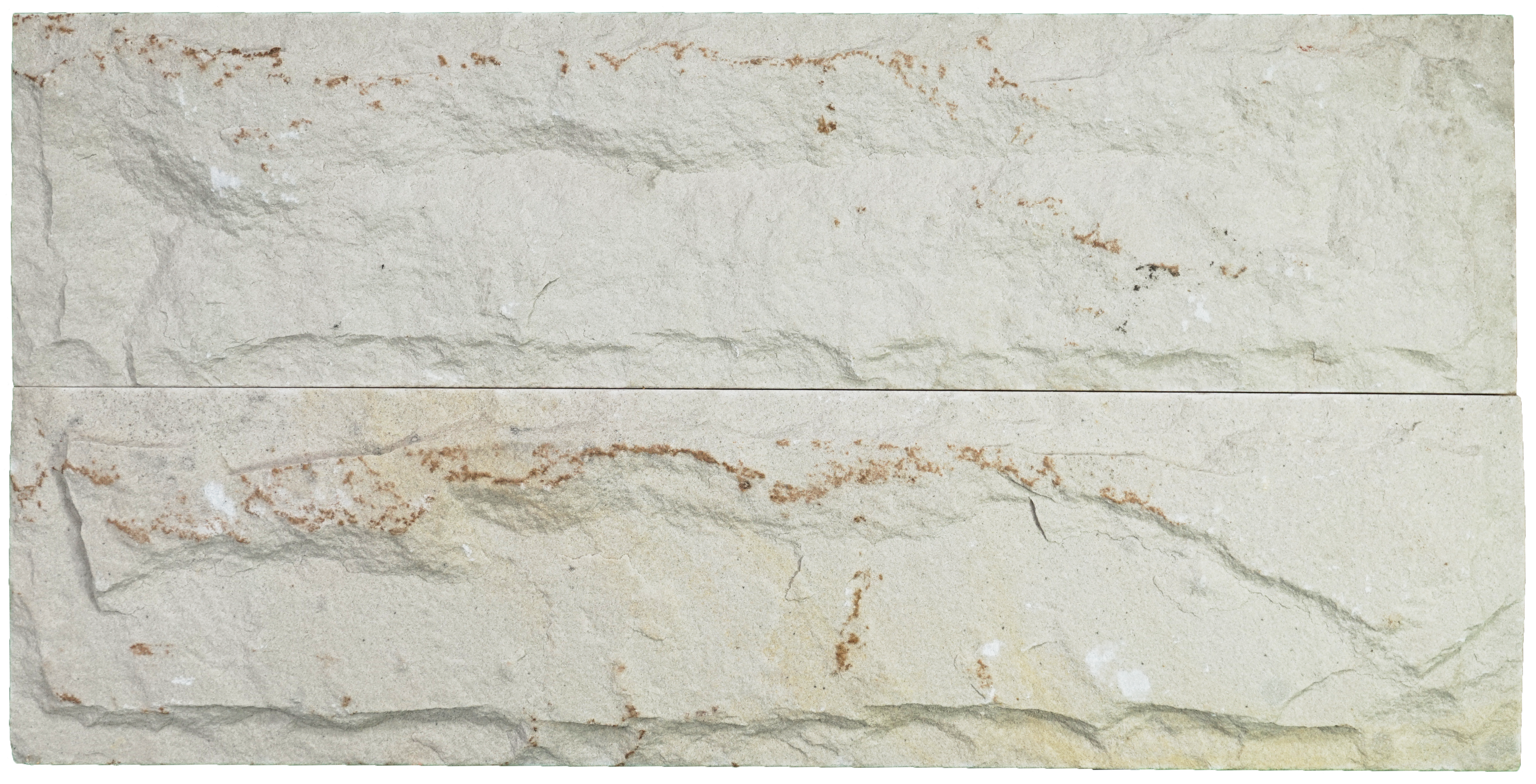 WL 00148 Planco White 600 x 150 mm Natural Stone Wall Cladding |  Stone is a Natural Product, Please Expect Variation in Shades