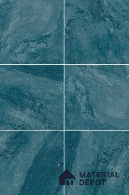 Stone Floor & Wall Tile TL 11721 | 8 in x 8 in Vitrified Metallic Glue Matte Tile - 9 mm