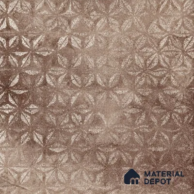 Moroccan Floor & Wall Tile TL 11718 | 8 in x 8 in Vitrified Metallic Glue Matte Tile - 9 mm
