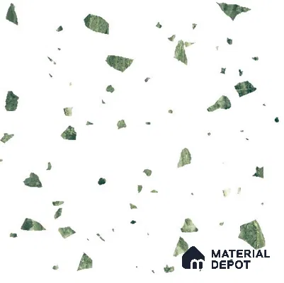 Terrazzo Floor & Wall Tile TL 11733 | 8 in x 8 in Vitrified Carving Matte Tile - 9 mm