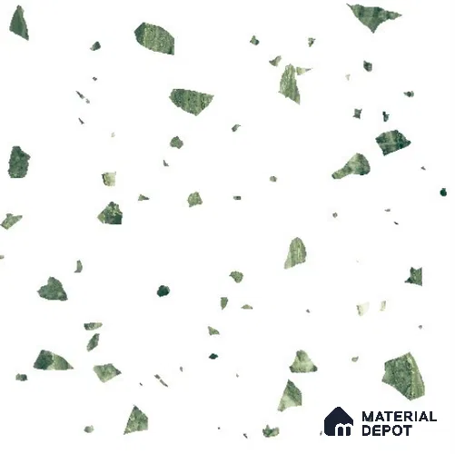 Terrazzo Floor & Wall Tile TL 11733 | 8 in x 8 in Vitrified Carving Matte Tile - 9 mm