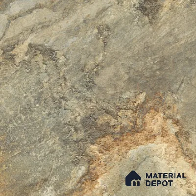Stone Floor & Wall Tile TL 11719 | 8 in x 8 in Vitrified Metallic Glue Matte Tile - 9 mm