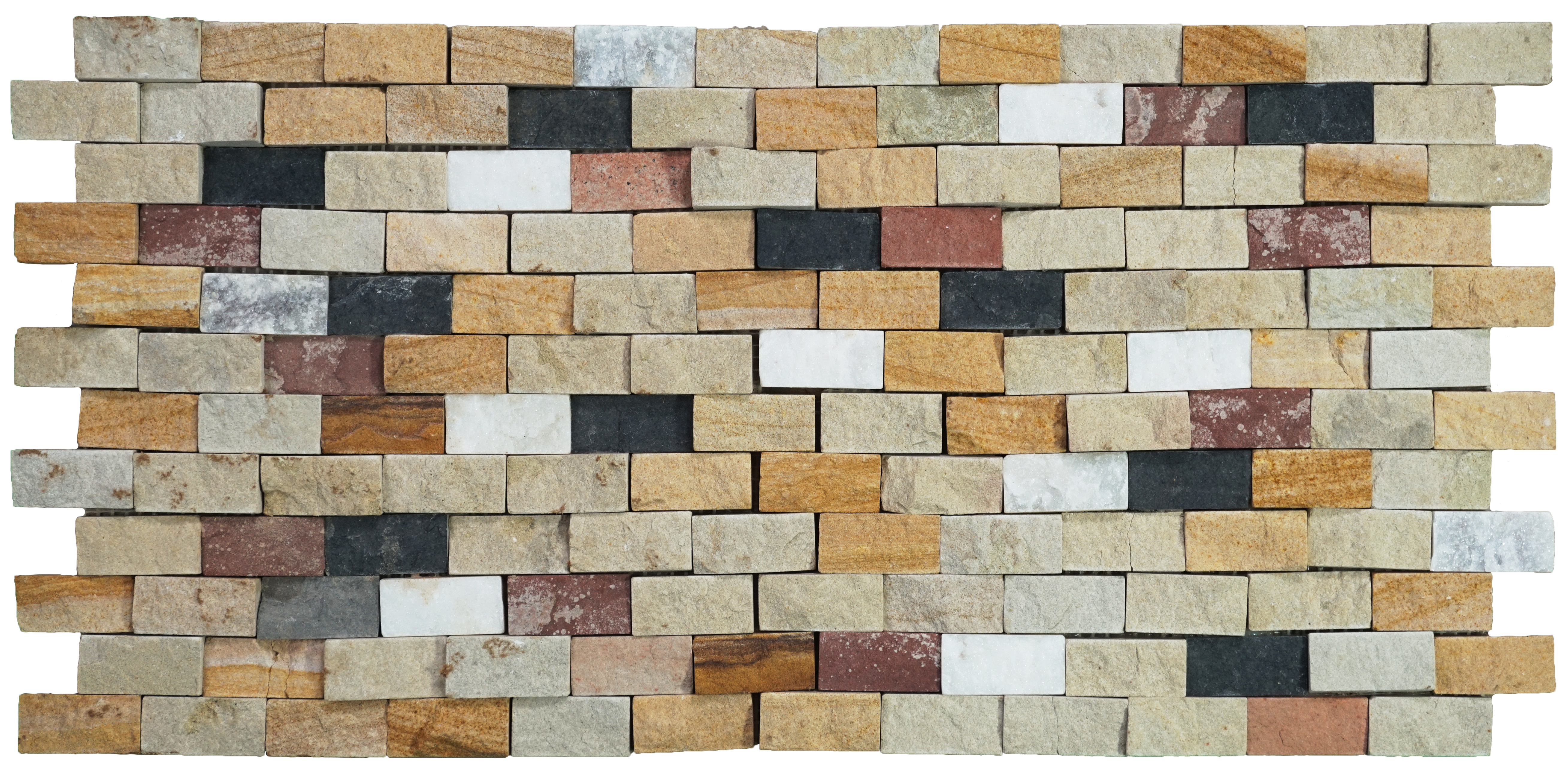 WL 00126 Spectra Gold 300 x 300 mm Natural Stone Wall Cladding |  Stone is a Natural Product, Please Expect Variation in Shades