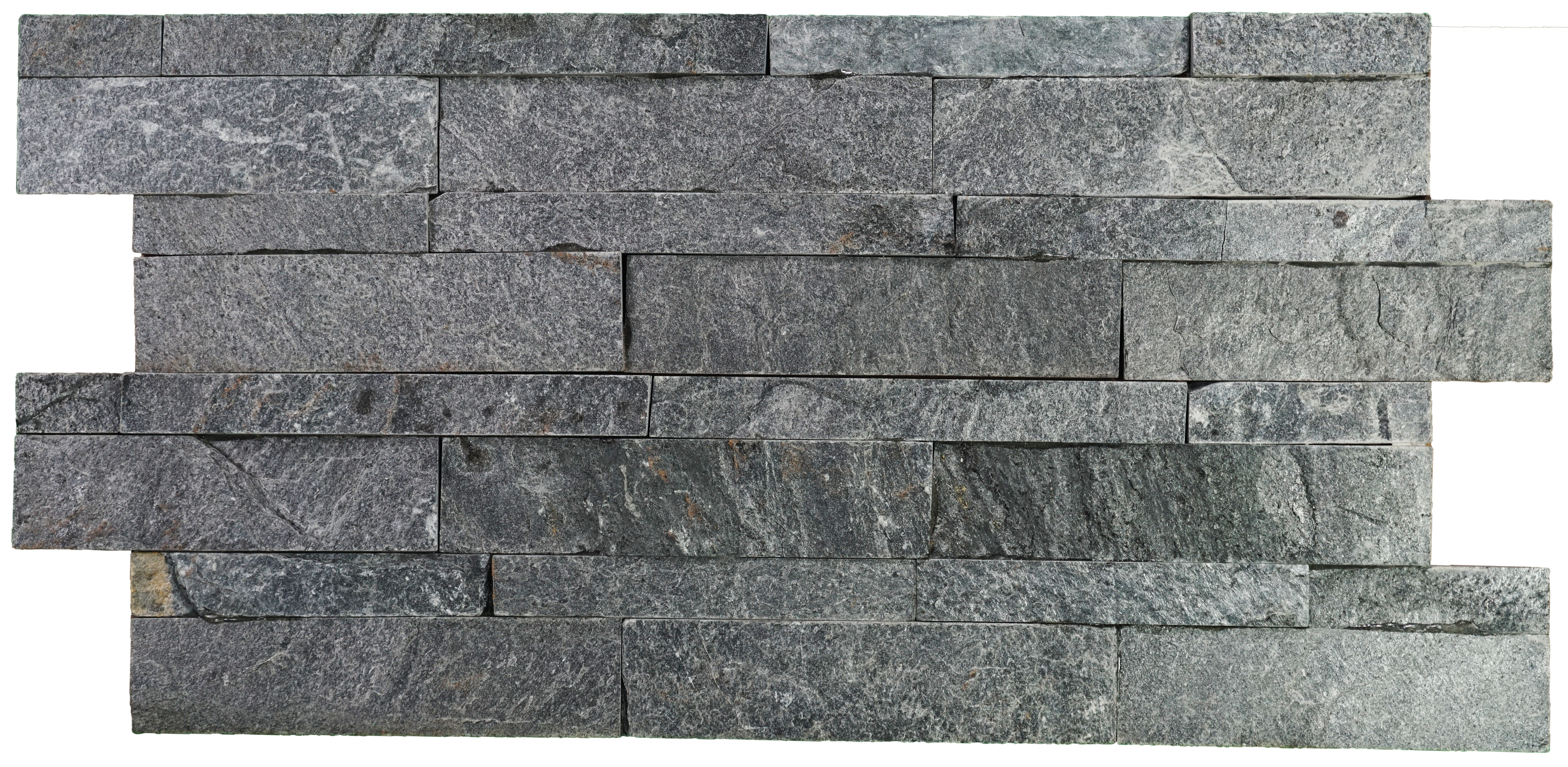 WL 00129 Steel Grey 600 x 150 mm Natural Stone Wall Cladding |  Stone is a Natural Product, Please Expect Variation in Shades