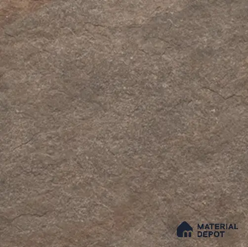 Stone Floor Tile TL 06023 AF Evoque Brown 2 ft x 2 ft Anti Skid Tiles Vitrified Matte Slate Punch Finish - 12 mm | 4 Random Design  Ideal For Parking, Outdoor, Balcony