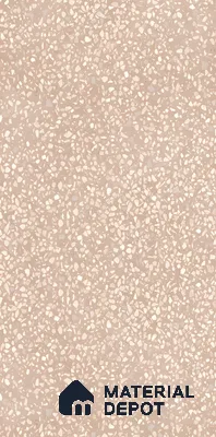 Terrazzo Floor & Wall Tile TL 06086 Terrazzo Taupe 4 ft x 2 ft Vitrified Matte Finish - 9 mm | 4 Random Design | Suitable For Living Room, Bedroom, Bathroom, Kitchen