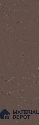 Terrazzo Large Format Slab TL 12553 Pallazio Cocoa 8 ft x 2.62 ft White Full Body Matte Finish - 15 mm | Suitable for Counter Top, Table Top & Window Frame