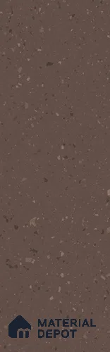 Terrazzo Large Format Slab TL 12556 Galaxy Cocoa 8 ft x 2.62 ft Brown Fullbody Glossy Finish - 15 mm | Suitable for Counter Top, Table Top & Window Frame
