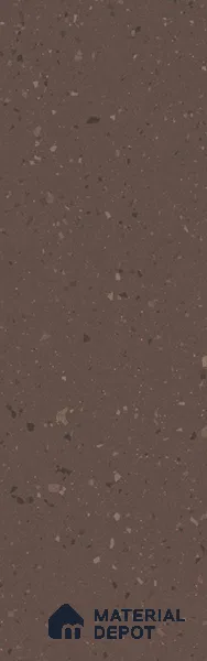 Terrazzo Large Format Slab TL 12553 Pallazio Cocoa 8 ft x 2.62 ft White Full Body Matte Finish - 15 mm | Suitable for Counter Top, Table Top & Window Frame