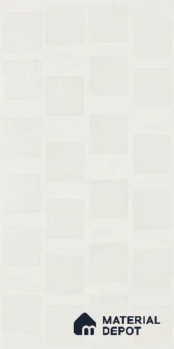 Metallic Look Wall Tile TL 06660 B Stars Bianco Cube 4 ft x 2 ft Full Body Vitrified Lappato Matte Finish - 9 mm | Suitable For Living Room, Bedroom, Bathroom, Terrace, Office & Balcony