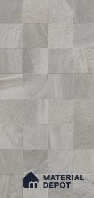 Stone Wall & Floor Tile TL 07667 C Iro Ash 5.24 ft x 2.6 ft Full Body Vitrified Matte Finish - 9 mm | 4 Random Design  Suitable For Living Room, Bedroom, Bathroom