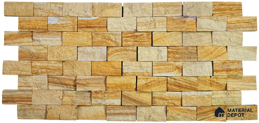 WL 00135 Turkey 300 x 300 mm Natural Stone Wall Cladding |  Stone is a Natural Product, Please Expect Variation in Shades