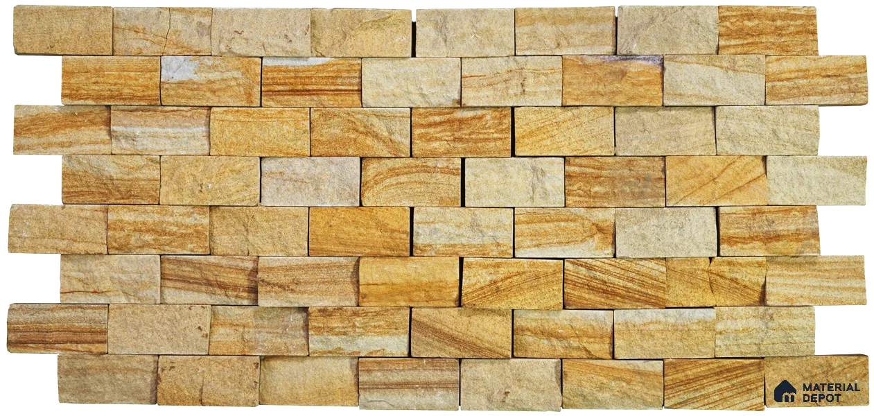 WL 00135 Turkey 300 x 300 mm Natural Stone Wall Cladding |  Stone is a Natural Product, Please Expect Variation in Shades