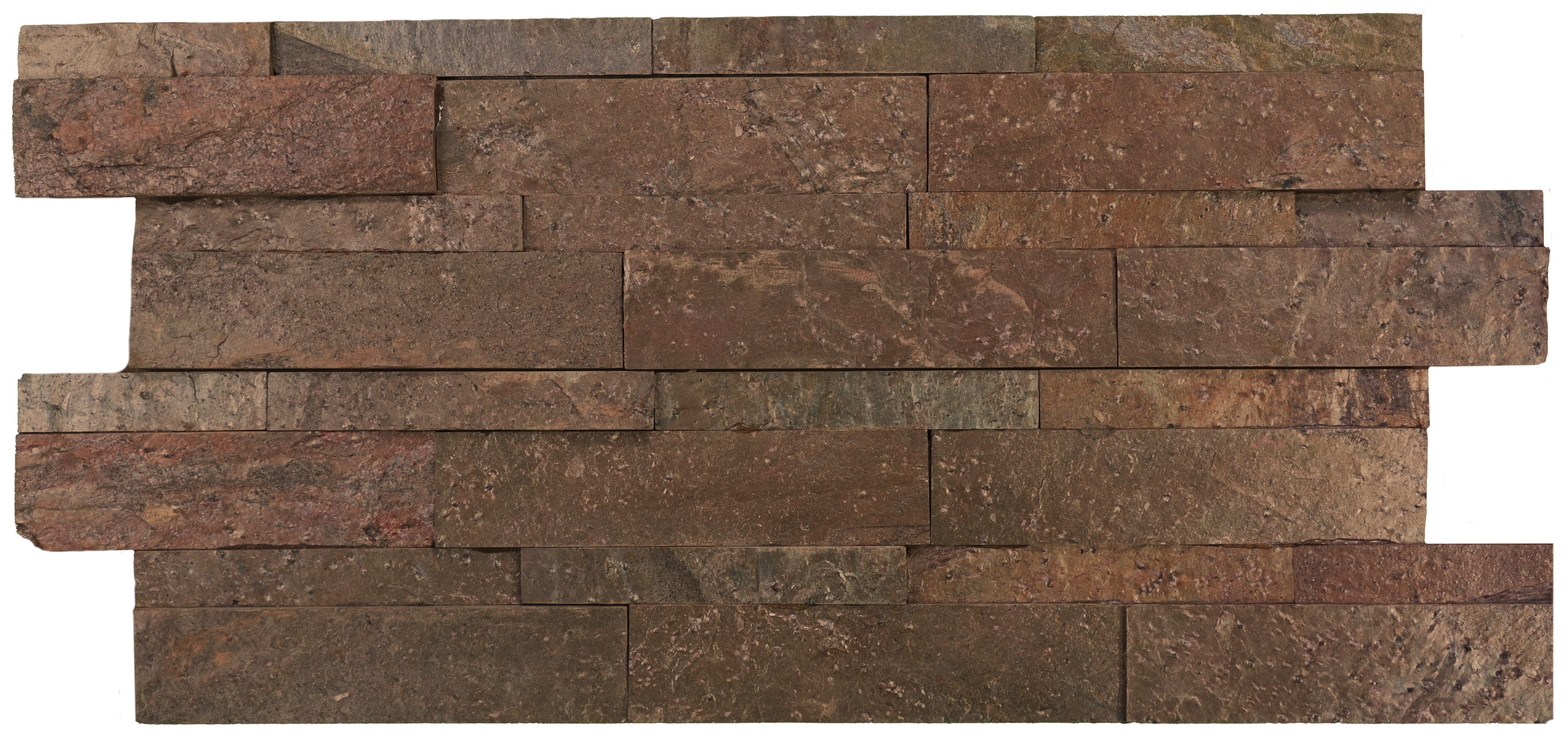 WL 00142 Valencia 600 x 150 mm Natural Stone Wall Cladding |  Stone is a Natural Product, Please Expect Variation in Shades
