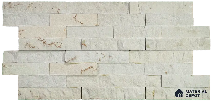 WL 00139 Victorian Beige 600 x 150 mm Natural Stone Wall Cladding |  Stone is a Natural Product, Please Expect Variation in Shades