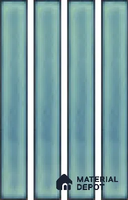 Subway Wall Tile TL 11739 D | 14 in x 2 in Vitrified Glossy Tile - 9 mm