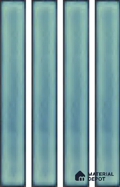 Subway Wall Tile TL 11739 D | 14 in x 2 in Vitrified Glossy Tile - 9 mm