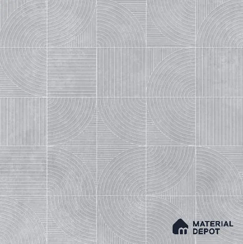 Moroccan Floor Decor Tile TL 11797 B | 2 ft x 2 ft Vitrified Double Digital Matte Tile - 9 mm | Suitable For Courtyard, Balcony, Dining Area