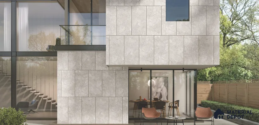 Marble Wall Cross Cut Tile TL 11843 D | 4 ft x 2 ft Vitrified Matte Tile - 5 mm