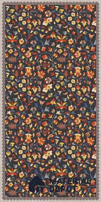 Moroccan Wall Decor Tile TL 11717 B | 4 ft x 2 ft Vitrified Carving Matte Tile - 9 mm