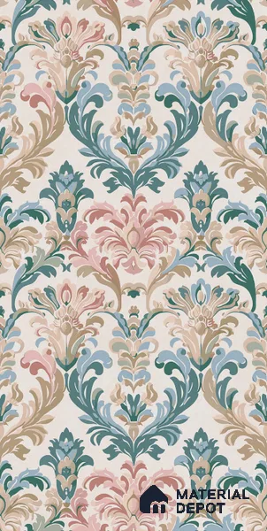 Moroccan Wall Decor Tile TL 11699 | 4 ft x 2 ft Vitrified Glue Double Digital Tile - 9 mm