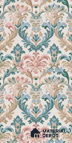 Moroccan Wall Decor Tile TL 11699 | 4 ft x 2 ft Vitrified Glue Double Digital Tile - 9 mm