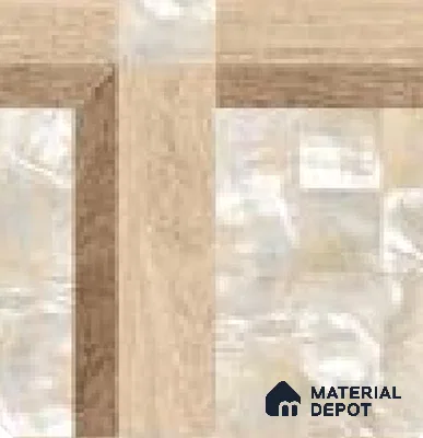 Stone Wall & Floor Tile TL 11861 | 4 ft x 2 ft Vitrified Glue Double Digital Tile - 9 mm