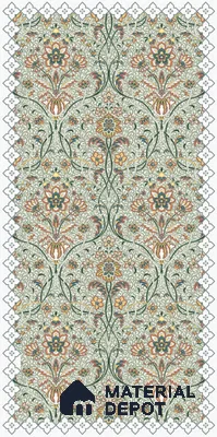 Moroccan Wall Decor Tile TL 11713 B | 4 ft x 2 ft Vitrified Carving Matte Tile - 9 mm