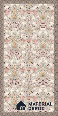 Moroccan Wall Decor Tile TL 11711 B | 4 ft x 2 ft Vitrified Carving Matte Tile - 9 mm