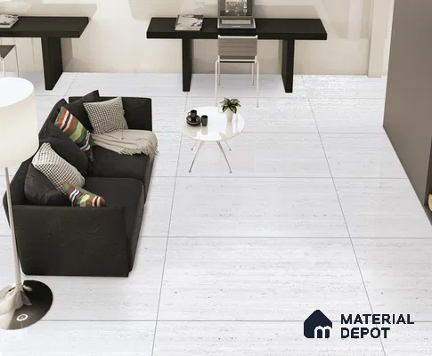 Marble Wall & Floor Tile TL 11832 B | 4 ft x 2 ft Vitrified Satin Tile - 9 mm