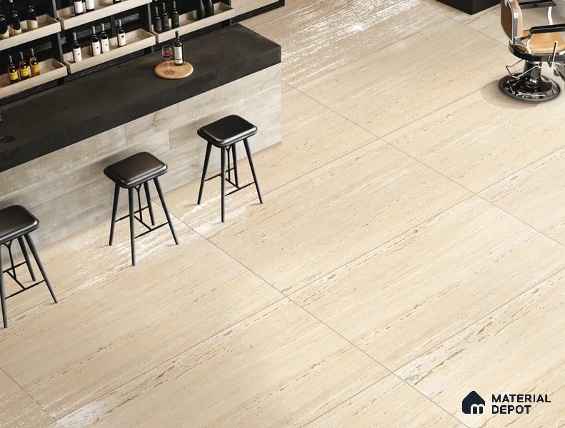 Marble Wall & Floor Tile TL 11832 | 4 ft x 2 ft Vitrified Satin Tile - 9 mm