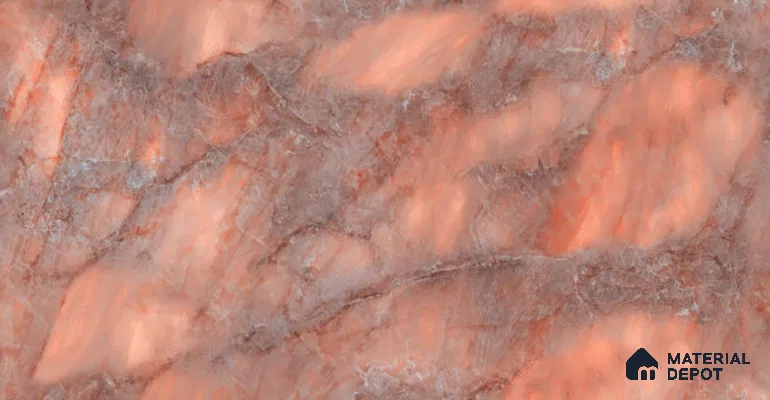 Stone Wall & Floor Tile TL 11839 B | 4 ft x 2 ft Vitrified High Gloss Tile - 9 mm