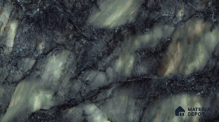 Stone Wall & Floor Tile TL 11839 D | 4 ft x 2 ft Vitrified High Gloss Tile - 9 mm