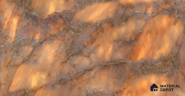 Stone Wall & Floor Tile TL 11839 | 4 ft x 2 ft Vitrified High Gloss Tile - 9 mm