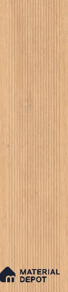 Wood Wall & Floor Tile TL 11740 C | 4 ft x 8 in Vitrified Punch Matte Tile - 9 mm