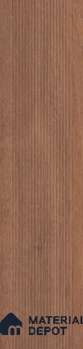 Wood Wall & Floor Tile TL 11740 | 4 ft x 8 in Vitrified Punch Matte Finish Tile - 9 mm
