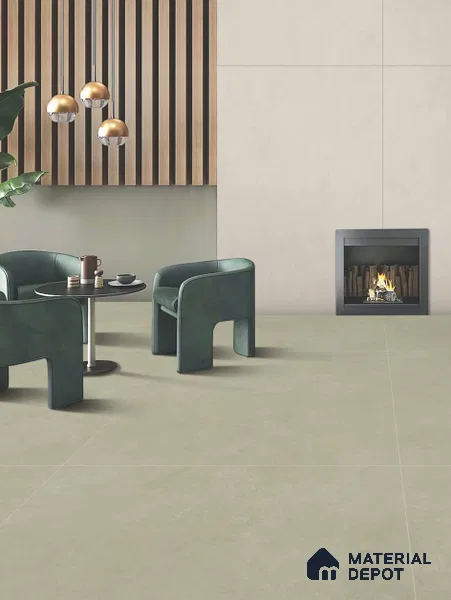 Stone Wall & Floor Tile TL 11743 C | 6 ft x 4 ft Vitrified Matte Tile - 9 mm