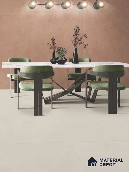 Marble Wall & Floor Tile TL 11743 G | 8 ft x 4 ft Vitrified Matte Tile - 9 mm