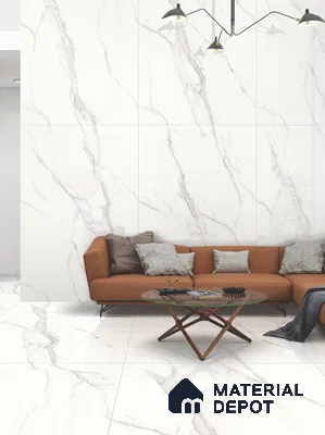 Marble Wall & Floor Tile TL 11815 | 6 ft x 4 ft Vitrified Glossy Tile - 9 mm