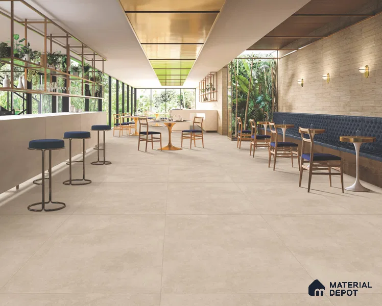 Stone Wall & Floor Tile TL 11744 | 6 ft x 4 ft Vitrified Matte Tile - 9 mm