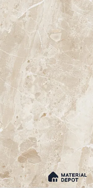 Marble Wall & Floor Tile TL 11755 | 8 ft x 4 ft Vitrified Double Digital Matte Tile - 9 mm