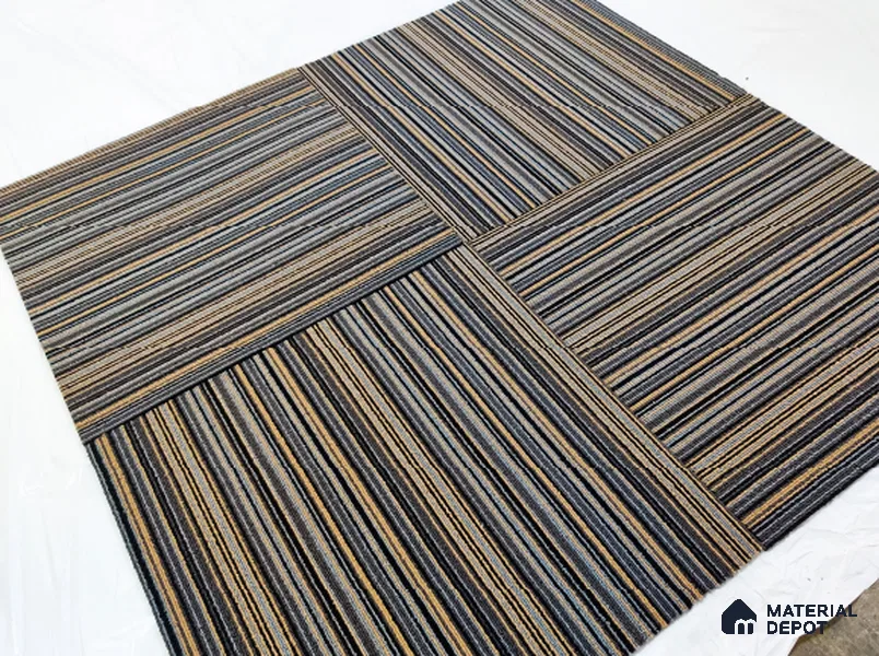653 Cedar Series 50 cm x 50 cm Carpet Tile   5 mm