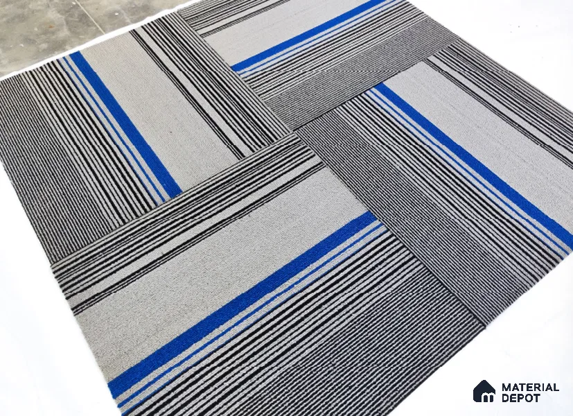 Oak 612 50 cm x 50 cm Carpet Tile   5 mm